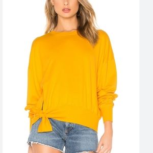 AG Adriano Goldschmied Yellow Sweatshirt
